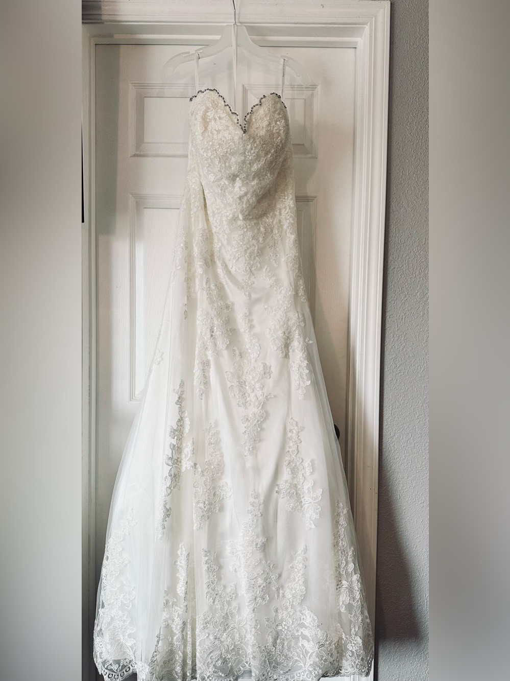 Morilee Madeline Gardner Ivory Lace Wedding Gown Bridal Dress — NEVER WORN